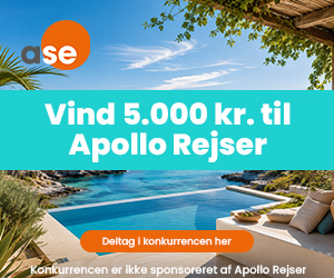 Ase: Vind 5.000 kr. til Apollo Rejser